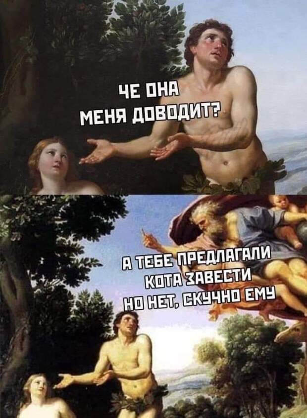 У незамужней женщины во всём виноваты козлы...