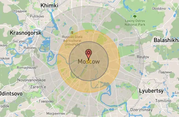 Ядерный взрыв радиус поражения Москва. Моделирование ядерного удара по Москве. Ядерный удар радиус поражения. Карта ядерной войны. Сша смоделировали ядерный удар по россии