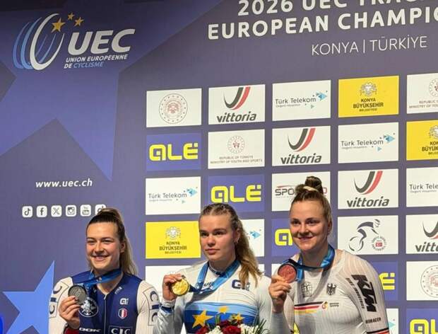 Велогонщица Лысенко: мне некогда расслабляться после победы на чемпионате Европы