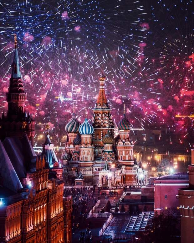 Новогодняя Москва на фотографиях Кристины Макеевой