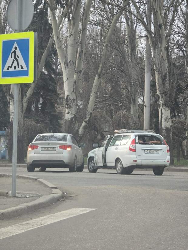 Пересечение Батищева и Артёма ДТП