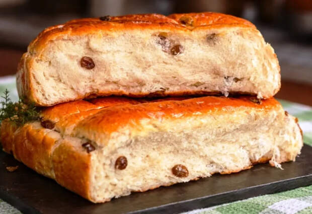 Те самые сайки с изюмом по 9 копеек: готовлю пышные булочки из детства по простому рецепту