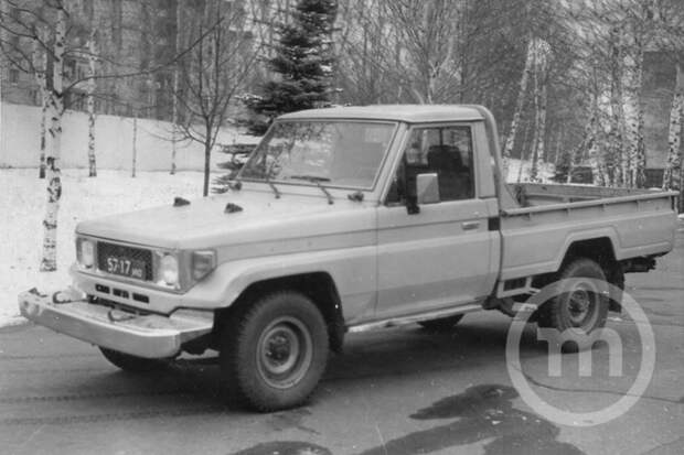 Toyota Land Cruiser 75 СССР, авто, испытания