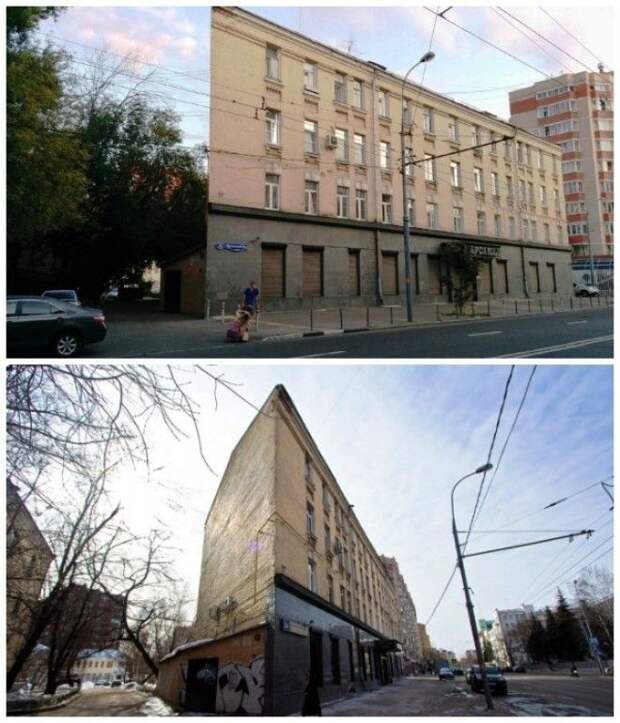 Если посмотреть на дом с другого торца, то иллюзия пропадает. Если посмотреть на дом с другого торца то иллюзия пропадает
