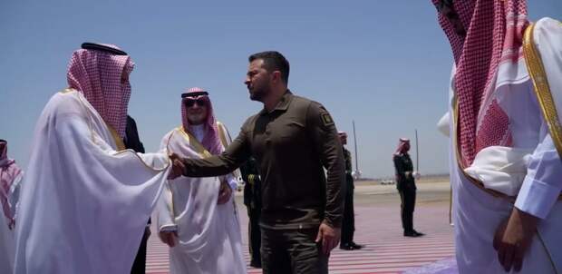 Зеленский улетел к арабам спасать свою шкуру - Крапивник