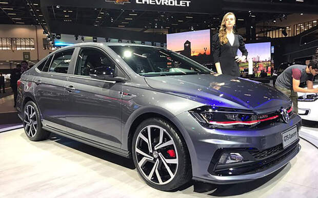Спортивная версия Volkswagen Polo седан 2019 г