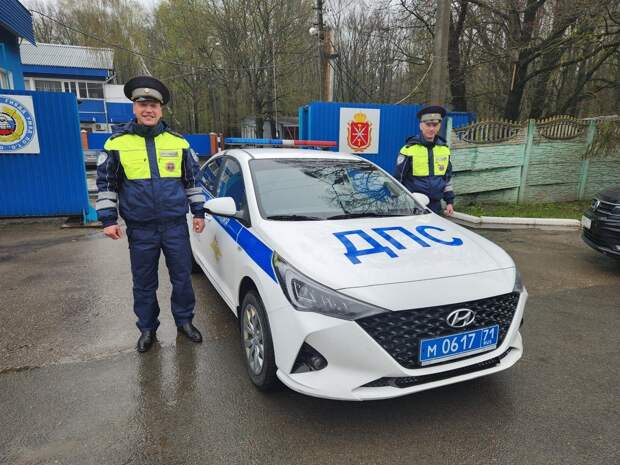 Тульские полицейские во время погони на трассе М-2 "Крым" задержали нетрезвого угонщика машины