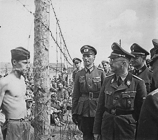 Гиммлер в Минске  август 1941
