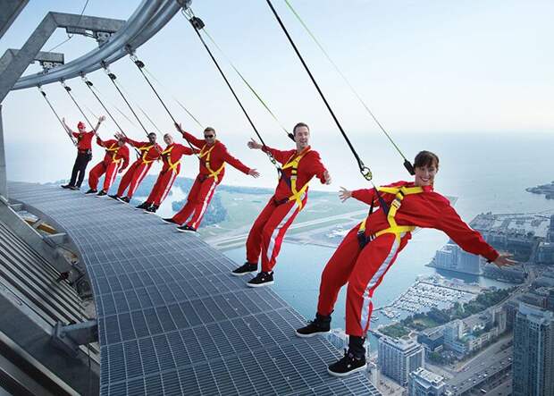 Аттракционы на смотровых площадках