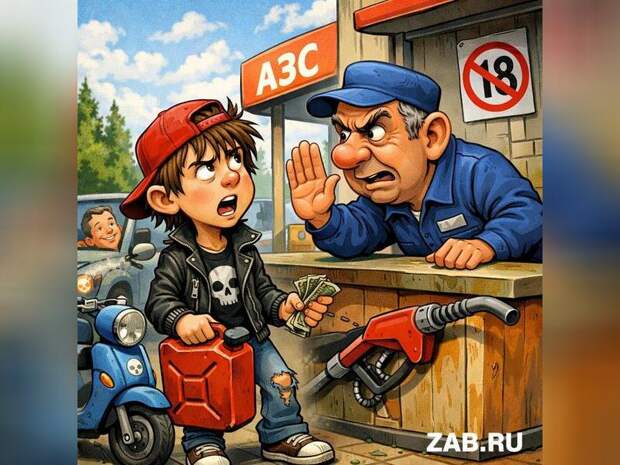 В Забайкалье запретят продавать бензин подросткам с 1 сентября 2026 года