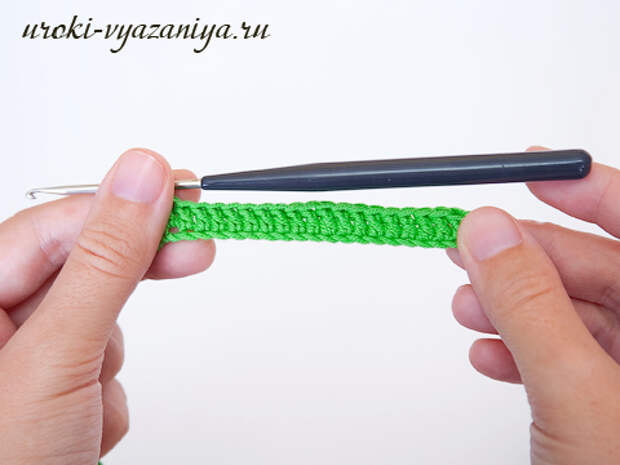 Вязанние резинки крючком