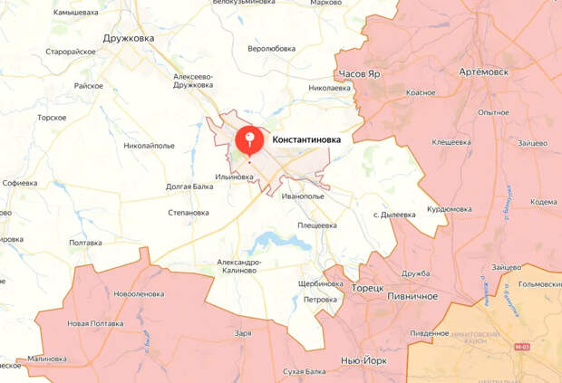 Кольцо вокруг Константиновки сжимается благодаря изощрённой тактике россиян