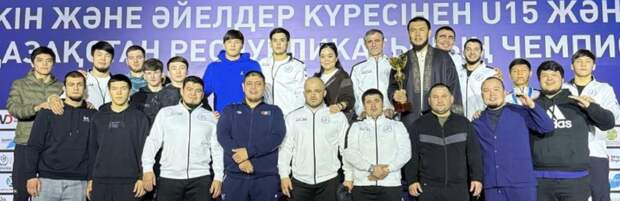 Пять медалей завоевали борцы из Мангистау на чемпионате U-23