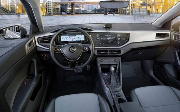 Интерьер Volkswagen Polo 2019 