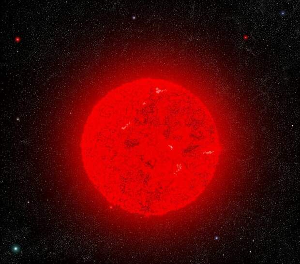 Самые большие звёзды во Вселенной