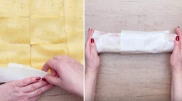 запеченный картофельный рулет