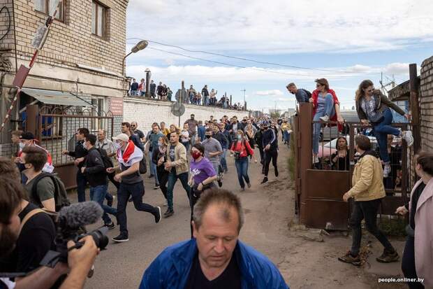 Протесты и задержания в Минске 13.09.2020