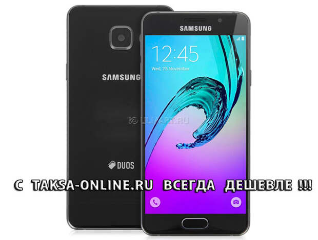 Смартфон Samsung SM-A310 Galaxy A3 (2016) black