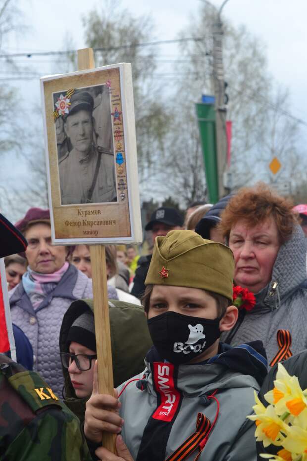 В честь Дня Победы в городе Конаково прошел торжественный митинг