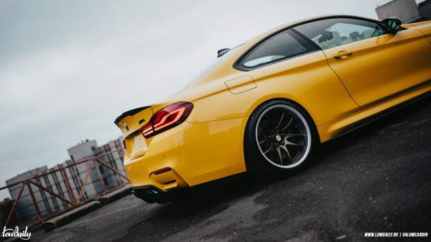 дрифт на BMW M4, 