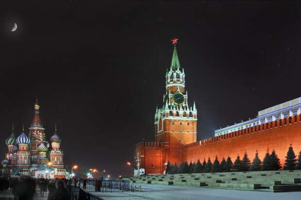 Ночная Москва: Красная площадь. Фотограф: Юрий Макаров