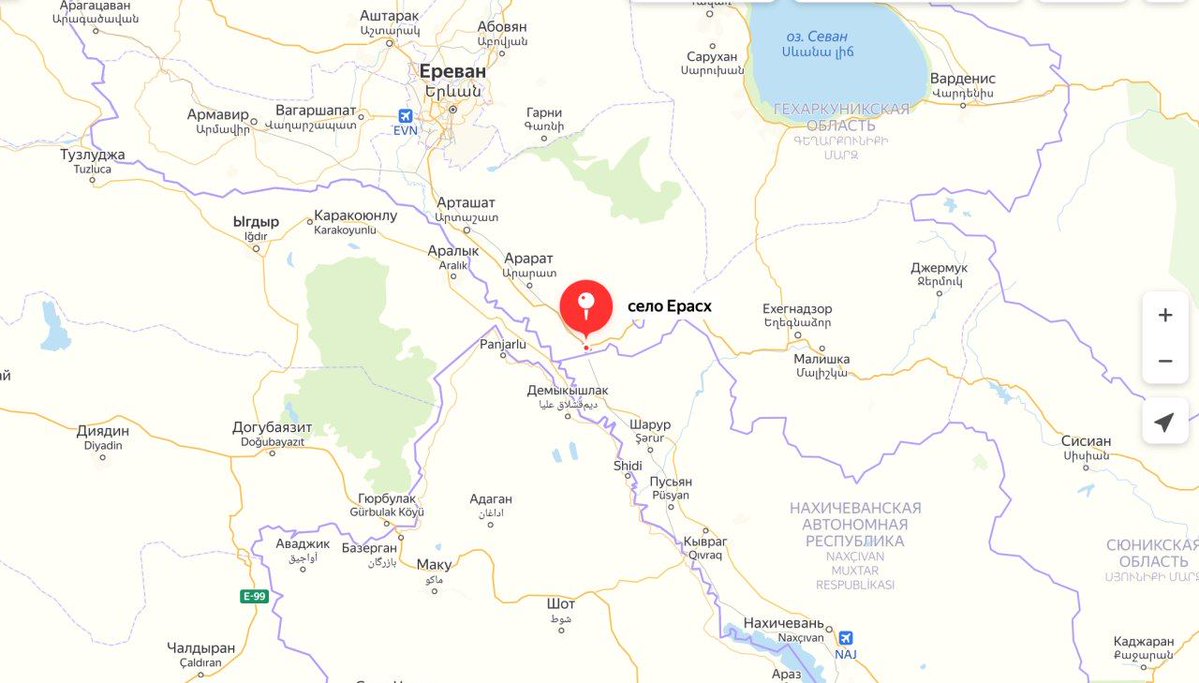 В Армении сбит российский Ми-24