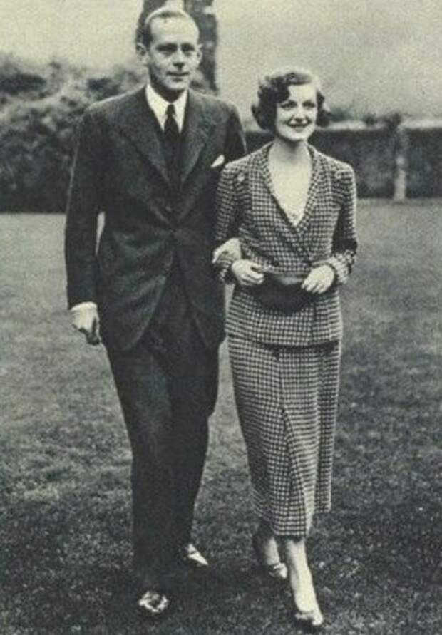 Диана Черчилль и Джон Бейли. / Фото: www.gettyimages.com