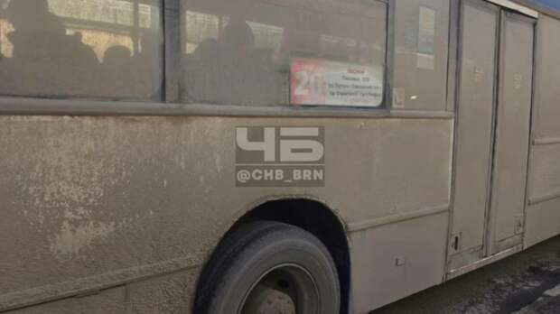 "Гадаешь, куда едешь". Жительница Барнаула пожаловалась на грязные городские автобусы