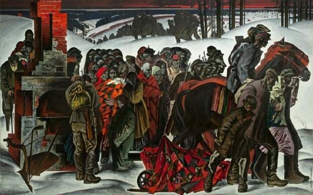 «Беларусь – мать партизанская» (1967 год.) Автор: Май Данцинг.