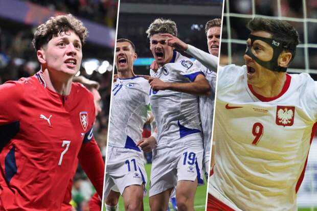 Две серии пенальти, геройство Левандовского и Джеко! Итог полуфиналов стыков ЧМ в Европе