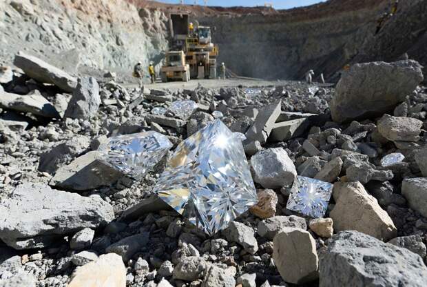 «АЛРОСА» в 2026 году сократит добычу алмазов до 25-26 млн карат