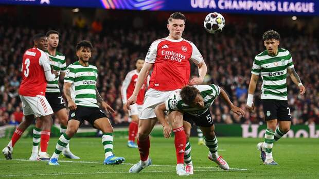 «Арсенал» сыграл дома со «Спортингом» вничью 0:0 и вышел в полуфинал Лиги чемпионов