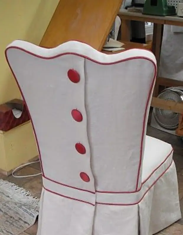 Съемные чехлы для стульев. Идеи и выкройки для воплощения - Сам себе ...