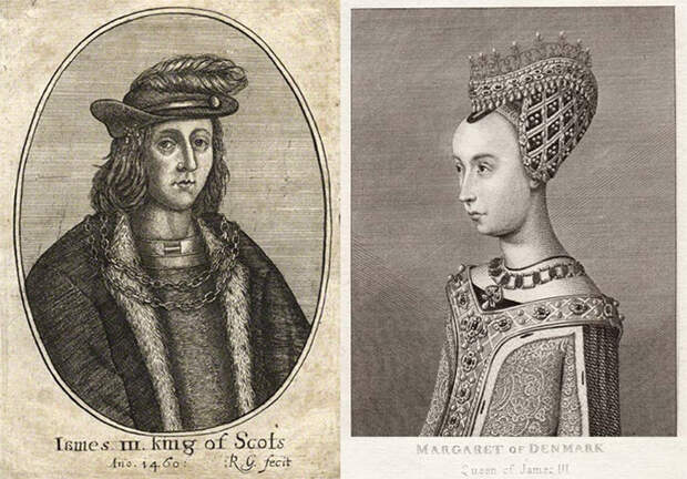 Яков III и Маргарита Датская