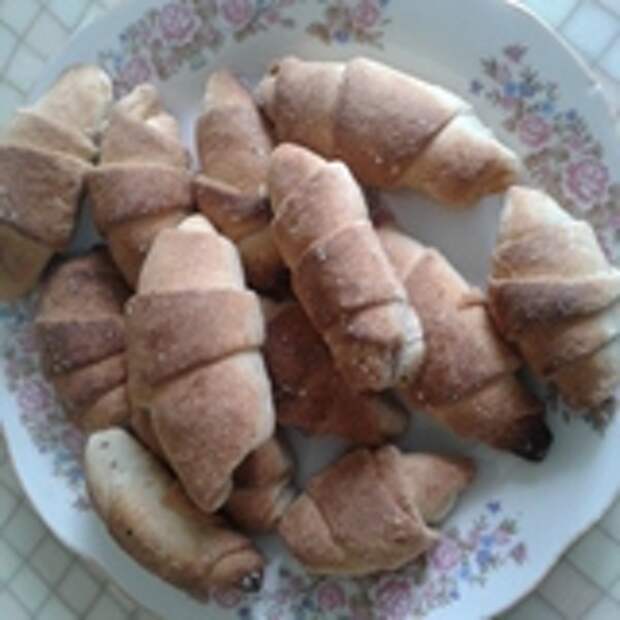 Рогалики со сгущенкой