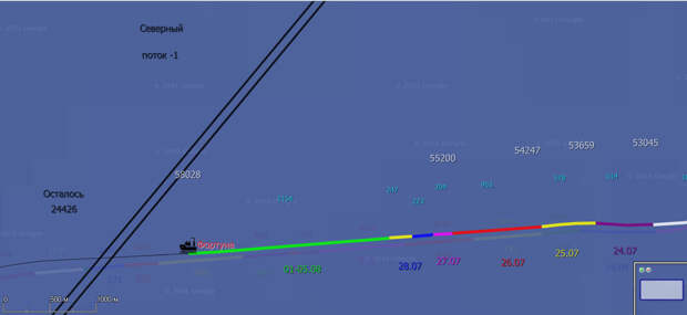 СП-2 5.08: Фортуна снова летит по трассе почти по 50 метров в час! ???? Завтра подходим к пересечению с СП-1?