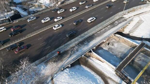 В Алматы при строительстве веломоста через Есентай высадят 80 деревьев