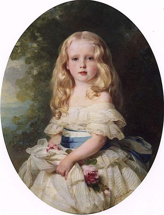 Луиза фон Боден, принцесса Бирон Курляндская. Автор: Франц Ксавер Винтерхальтер.