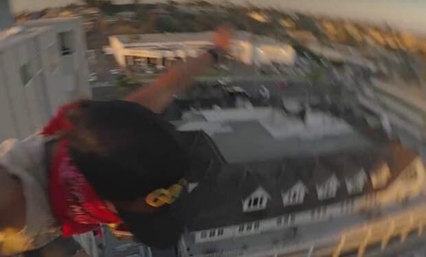 Картинки по запросу Видео экстремального прыжка собрало миллион просмотров за 3 дня