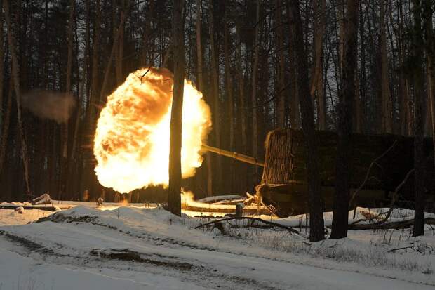 Российские войска уничтожили командный пункт в приграничье Украины