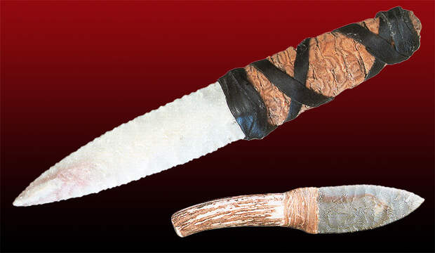 Древние металлические ножи
