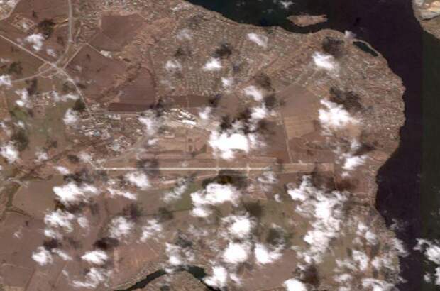 Спутниковый снимок аэропорта Днепр