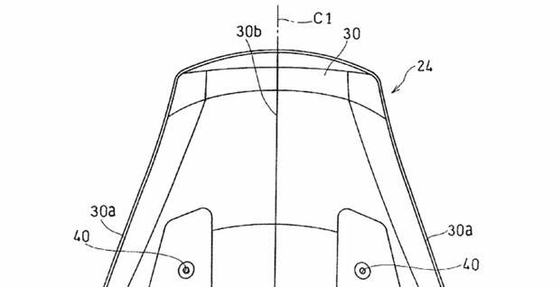 Японская компания Kawasaki запатентовала эскиз будущего круизера