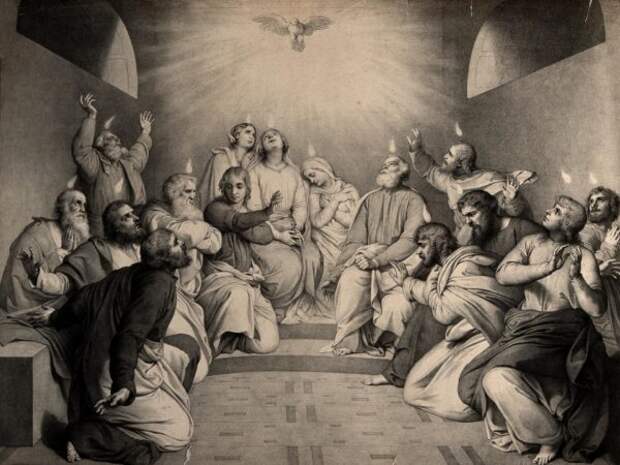 Сошествие Святого Духа на апостолов в Пятидесятницу