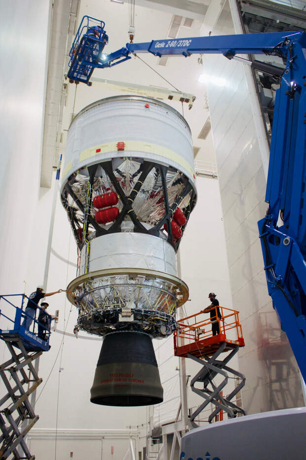 Вторая ступень Delta IV Heavy. Credit: ULA.