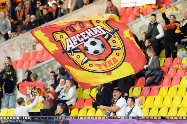 Объявлен стартовый состав игроков тульского "Арсенала" на матч с "Нефтехимиком"