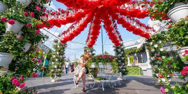 Собянин: Фестиваль «Цветочный джем» в Москве начнется 1 сентября. Фото: Ю. Иванко mos.ru