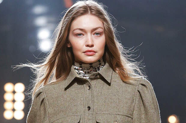 Неделя моды в Париже: Джиджи Хадид и Кайя Гербер на показе Isabel Marant осень-зима 2019/2020
