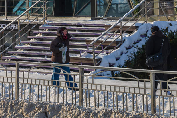 Новая порция 30-градусных морозов с Томска накроет Новосибирск до 25 января