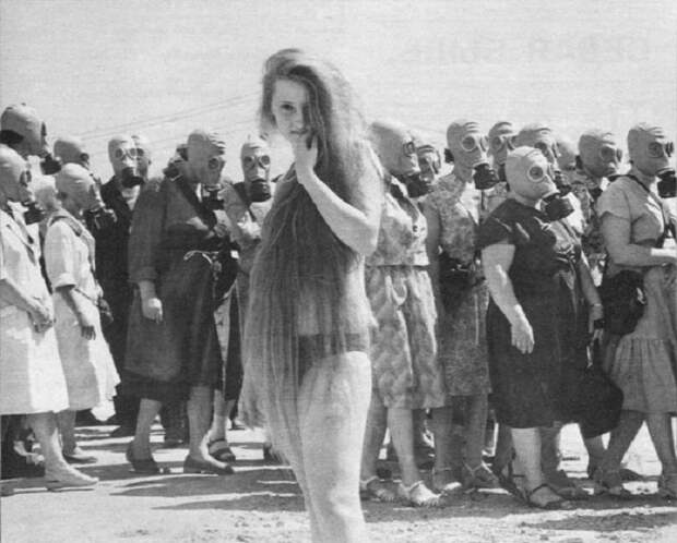 Учебная тревога. Омская область, 1962 год.